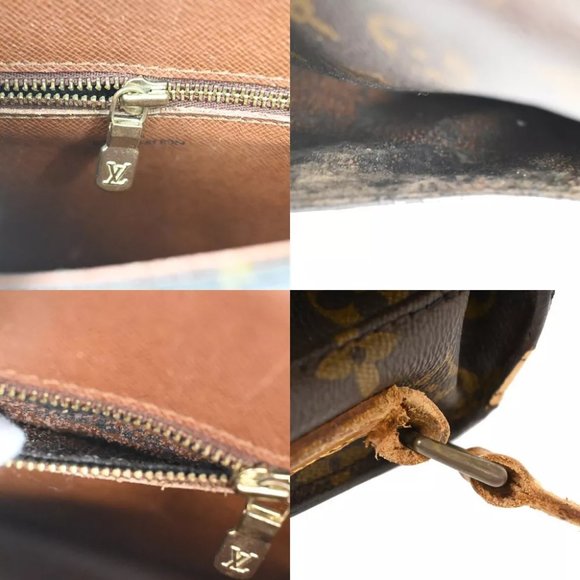 authenticity guaranteed LOUIS VUITTON Saint Cloud MM Shoulder Bag - Picture 12 of 15